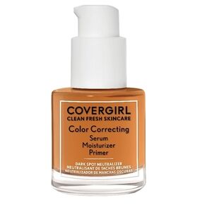 Covergirl Clean Fresh Skincare Color Correcting Serum Moisturizer Primer DEEP